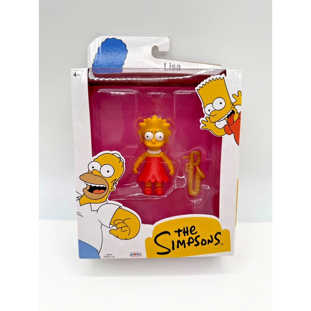 BRAND NEW Simpsons‎ 5" inch Action Figure Lisa Simpson Jakks Collectible Toys